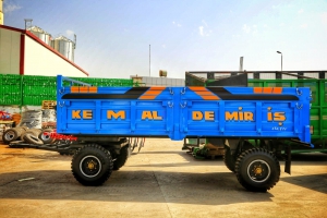 6 TON ÇİFT DİNGİL RÖMORK