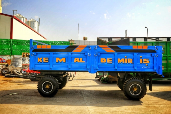6 TON ÇİFT DİNGİL RÖMORK