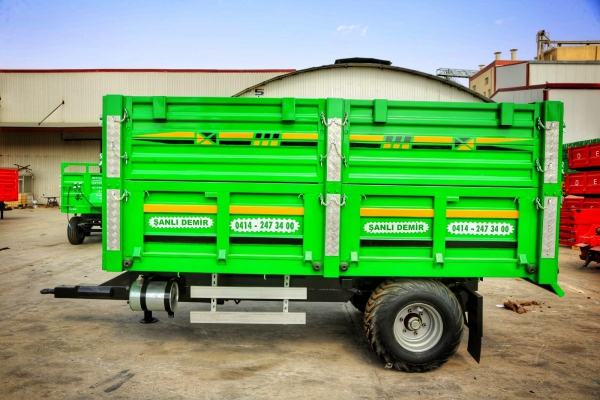 8 TON TEK DİNGİL RÖMORK
