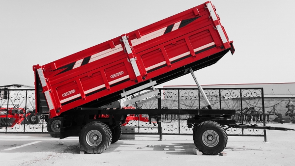 8 TON İKİ DİNGİL RÖMORK