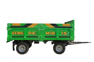 5 TON ÇİFT DİNGİL RÖMORK