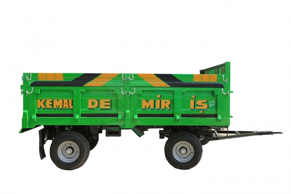 5 TON ÇİFT DİNGİL RÖMORK