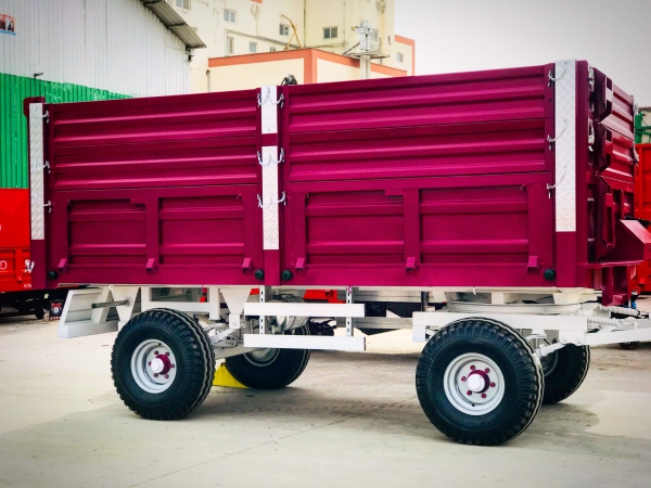 8 TON İKİ DİNGİL RÖMORK