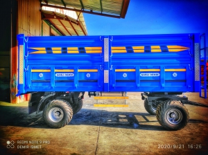 10 TON İKİ DİNGİL RÖMORK