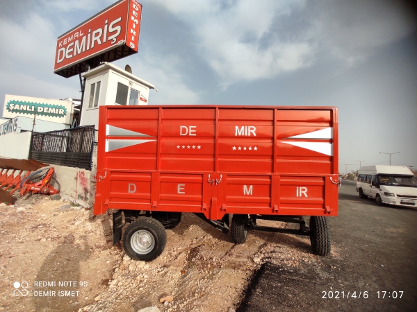 5 TON ÇİFT DİNGİLLİ SAMAN ROMÖRKU