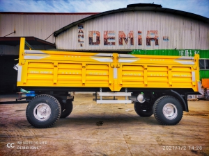 6 TON ÇİFT DİNGİL RÖMORK