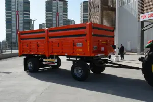 10 TON İKİ DİNGİL RÖMORK